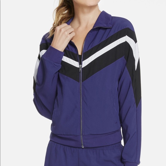 Fabletics Vintage Style Track Jacket - Picture 3 of 9